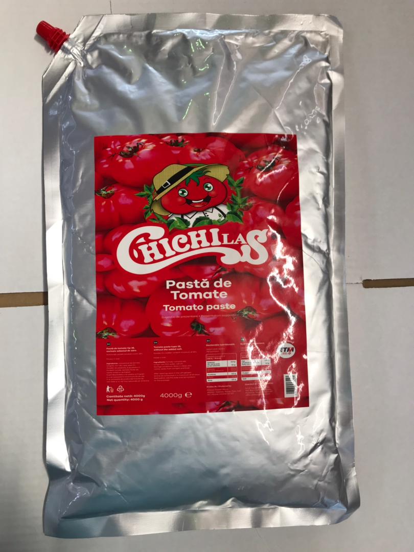 فروش رب گوجه پاکتی 4 کیلویی ارگانیک