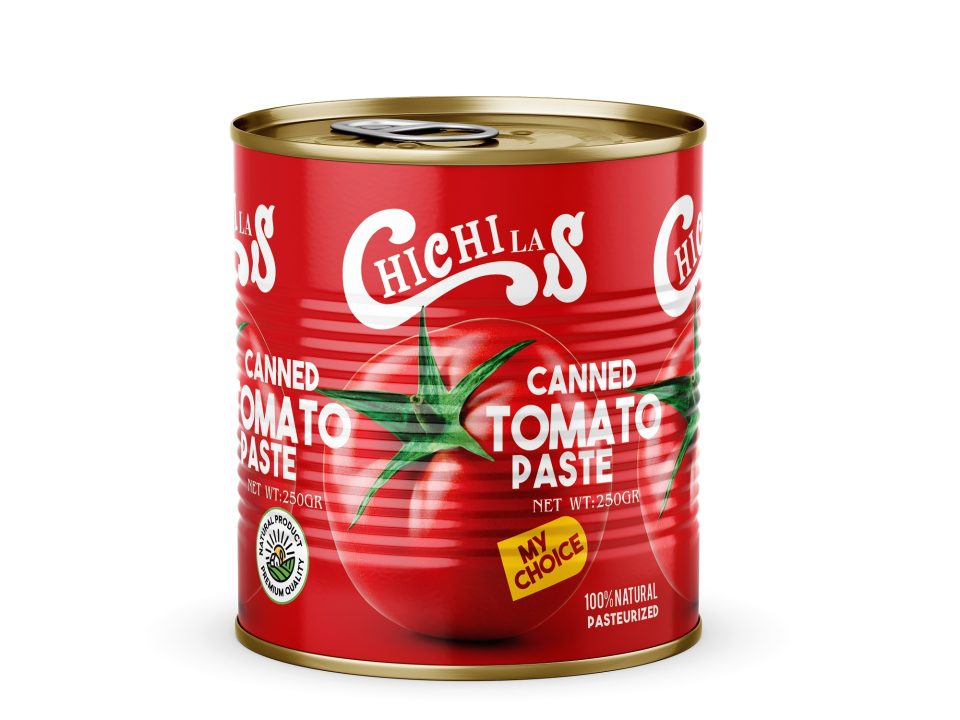 رب گوجه فرنگی بسته بندی قوطی